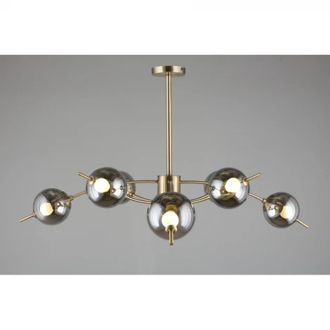 Потолочная люстра на штанге Omnilux Rosolina OML-57207-08 (220V, шарики)