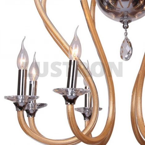 Потолочная люстра IDLamp Jiustina 479/8-Dorato