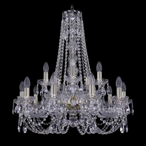 Подвесная люстра Bohemia 1406 1406/10+5/240/h-75/G