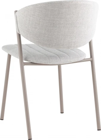 Стул Харпер ткань рогожка серо-голубой каркас серый матовый Stool Group (арт.УТ000038934)