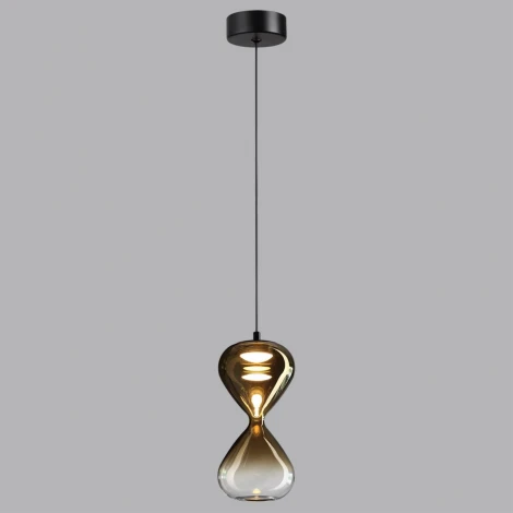 Подвесной светильник Odeon Light Glessi 5094/4LA черный/золотой градиент/прозрачн./металл/стекло LED 4W 4000K (220V, на проводе)