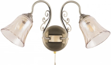 Бра с выключателем Arte Milano AM340800 340800/2W AB (220V)