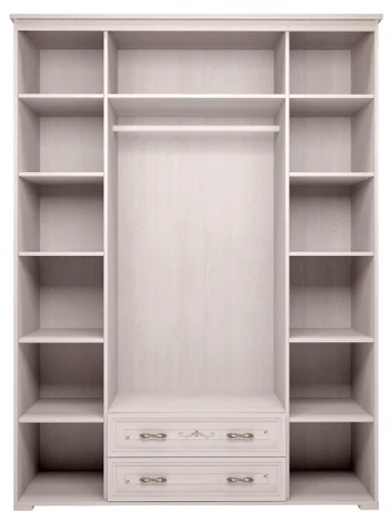 Шкаф Арника для платья и белья Афродита 02 без карниза