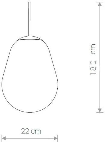 Подвесной светильник Nowodvorski Pear S 8673 (220V)