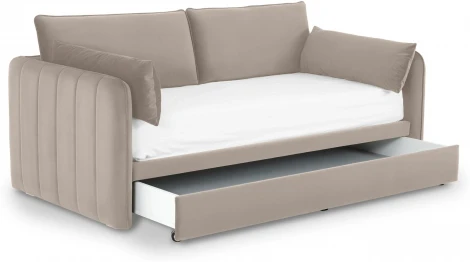 Кушетка Vicari ОГОГО (арт.815003), (Ткань/Светло-серый)