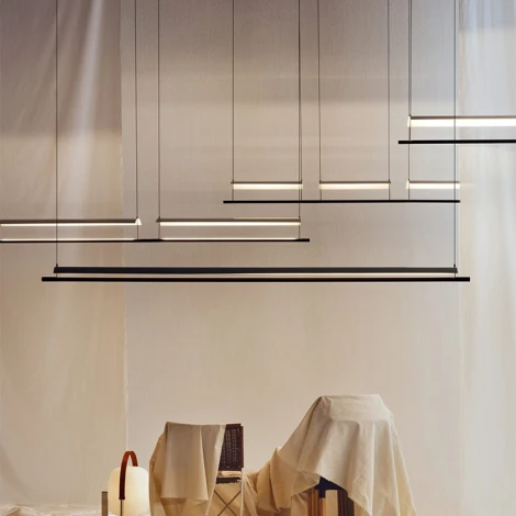 Подвесной линейный светильник LED Garth B L118 By ImperiumLoft Garth01 220703-23