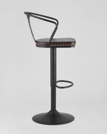 Стул барный Stool Group TOLIX ARMS SOFT черный матовый УТ000001296