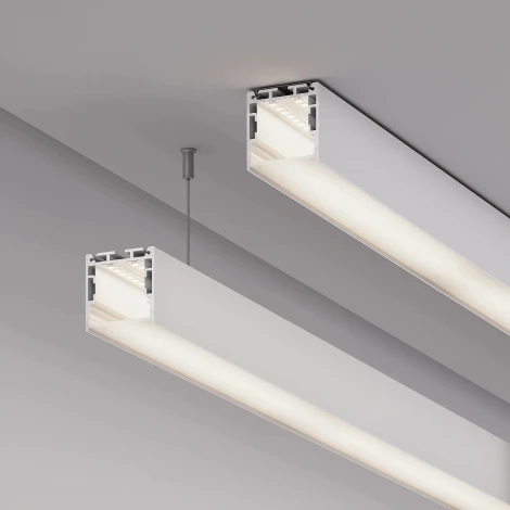 Профиль SL-LINE-3535-2000 WHITE с рефлектором (Arlight, Алюминий) 064459