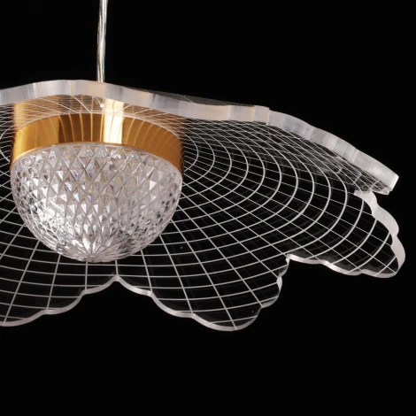 Подвесной светильник De City Оскар 510014403 (LED, 220V, на проводе, цветы)