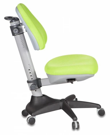 Кресло детское Бюрократ KD-2 салатовый TW-18 крестовина пластик