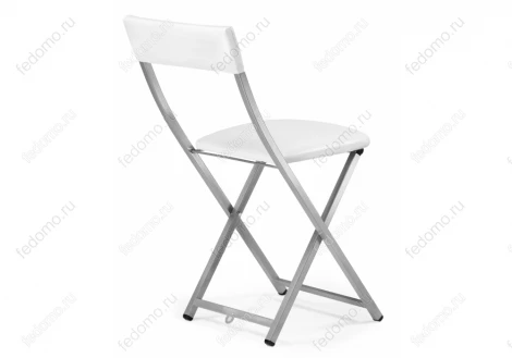 Стул Woodville на металлокаркасе Elevis белый полимер / светлый мусс 459670