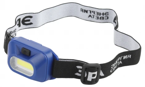 Налобный фонарь светодиодный на батарейках ЭРА GB-707 GB-707