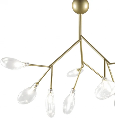 Подвесная люстра Natali Kovaltseva Grace ll GRACE 75554/9С GOLD SATIN