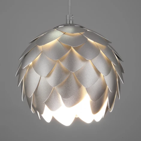 Подвесной светильник артишок 304/3 Bogate's Cedro серебро / хром (220V, на проводе)