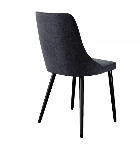 Стул DikLine 286 TW11 серый, ножки черные