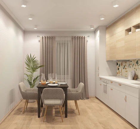 Накладной точечный светильник Denkirs DK3030-WH (220V, куб)