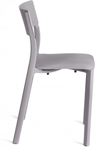 Стул LENTO (mod. 43) / 2 шт. в упаковке Tetchair (Пластик/Серый) арт.24591
