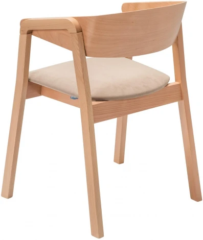 Кресло Dalia Beige/Натур R-Home арт.400012310h_diagbeige_natur