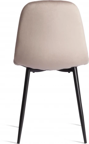 Стул BREEZE (mod. 4724) Tetchair (Велюр,Металл /Черный) арт.24670