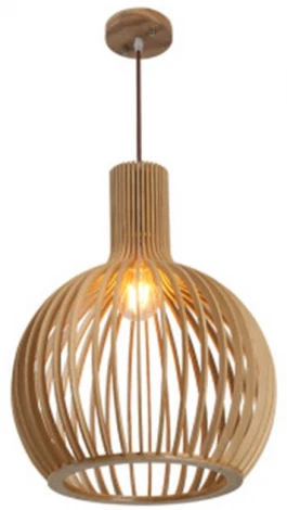 Подвесной светильник Secto Octo 4240 Lamp Light Wood ImperiumLoft 40,1178 (204455-22) (220V, на проводе)
