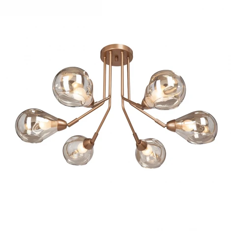 Потолочная люстра Vitaluce V4870-8/6PL (220V, шарики)