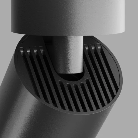 Потолочный светильник FOCUS S GU10 1x10Вт Maytoni Technical C050CL-U-1B (220V, круглые)