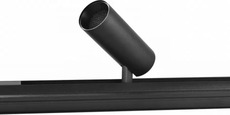 Трековый магнитный светильник 48V iLedex Vision48/22 4822-006-D55-18W-38DG-4000K-BK (круглые)