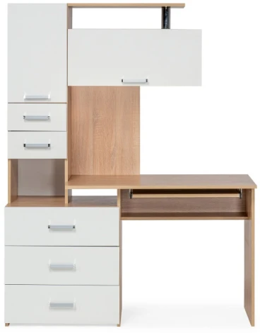 Стол компьютерный Woodville Джаз-17 правый дуб сонома 318951