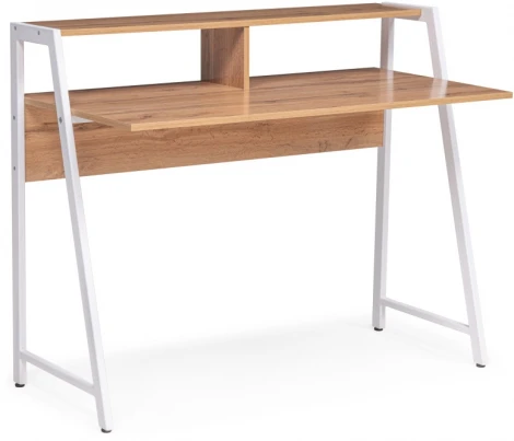 Письменный стол Woodville Аларо дуб вотан / белый матовый 542656