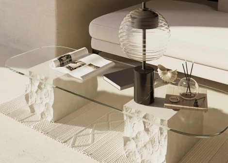 Настольная лампа Maytoni Rueca P060TL-L12BK (LED, 220V, шар)