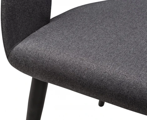 Стул R-Home Hugs Тм.Сер/Черный