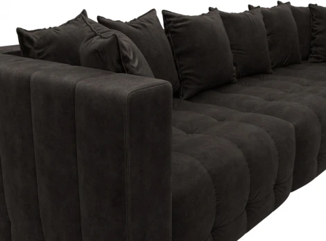 Диван прямой Лига-052 НПБ Лонг Лига Диванов (Велюр) арт.128790