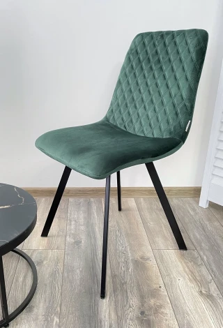 Обеденный стул M-City DAIQUIRI BLUVEL-78 GREEN, велюр