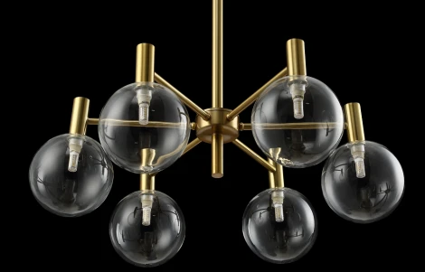 Потолочная люстра Crystal Lux Andres SP6 BRONZE/TRANSPARENTE