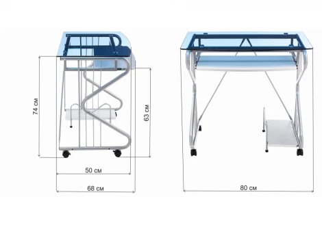 Компьютерный стол Woodville Gera 1676