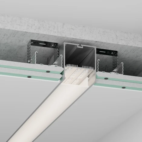 Профиль SL-LINE-7477-2000 ANOD (Алюминий) 019310 Arlight SL-LINE