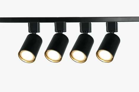 Трековая система однофазная в сборе ЭРА TR70-SET4-GU10-BK