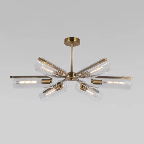 Потолочная люстра на штанге Trompeta 70144/6 латунь Eurosvet (220V)