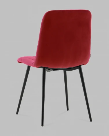 Стул Одди Diamond велюр красный Stool Group арт.УТ000041447