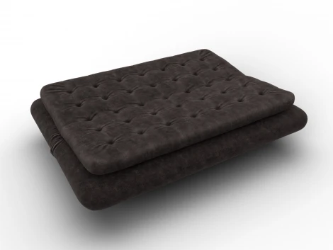 Диван-книжка Лига-123 (Металл,ЛДСП,Брус,Доска,Велюр/Коричневый) Лига Диванов 137631