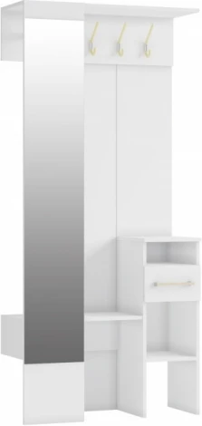 Прихожая Woodville Рогес белая арт.602819