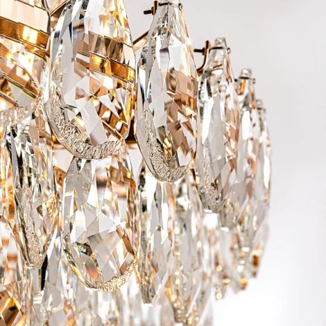 Подвесная люстра хрустальная Modelux MODELUX ML.8861.32P GD