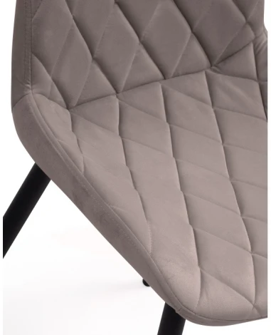 Стул Notta на металлокаркасе Баодин Б/К латте / черный 528575