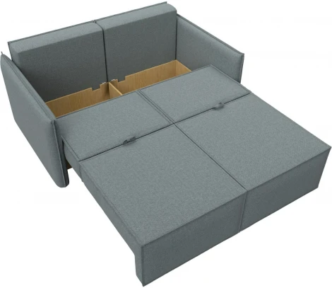 Диван прямой Либерти мини (Серый/Рогожка) Лига Диванов арт.121914