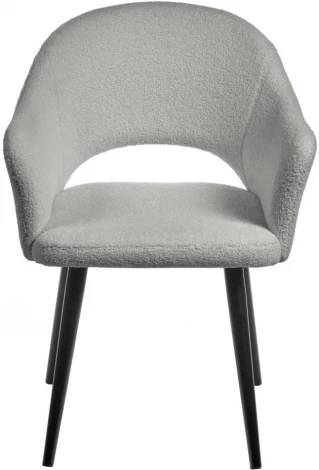 Стул Bradex Home Bruno светло-серый, искусственный мех (RF 0659)