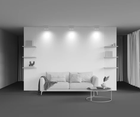 Потолочный светильник Atom GU10 2x50Вт Maytoni Technical C017CL-02W (220V)