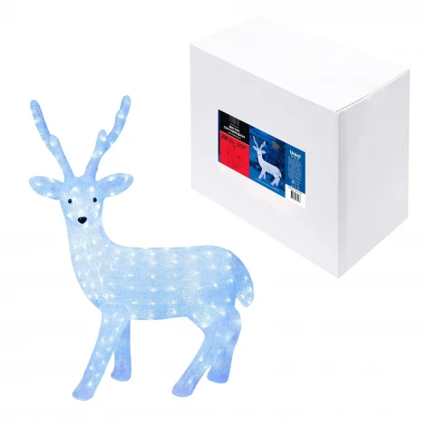Световая фигура Uniel ULD-M6393-200/STA WHITE IP20 DEER-1 (LED, 220V, животные, олень)