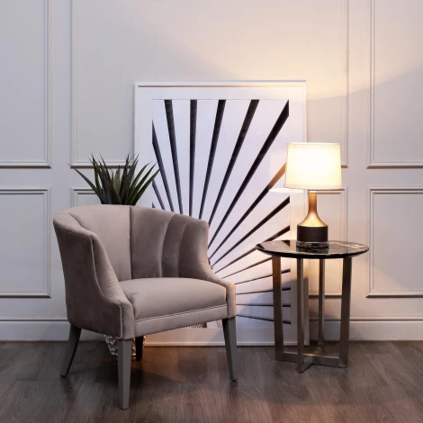 Стол журнальный Nero d55х57,2 см Garda Decor арт.33FS-ET2029-BS