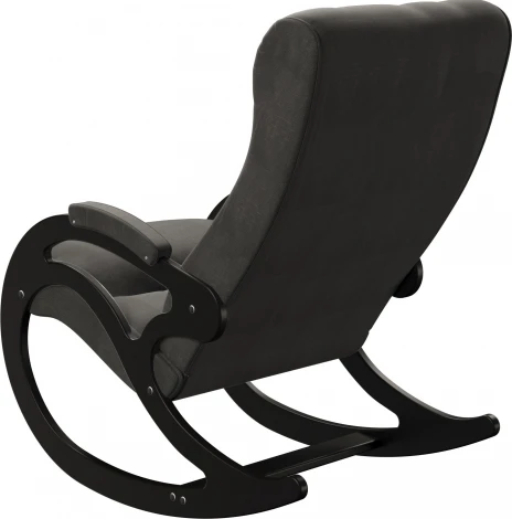 Кресло-качалка Каула экокожа Eva 6, каркас венге Mebelik арт.008795