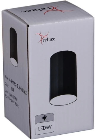 Точечный светильник светодиодный Reluce 81152-9.5-001MZ LED6W BK (220V)